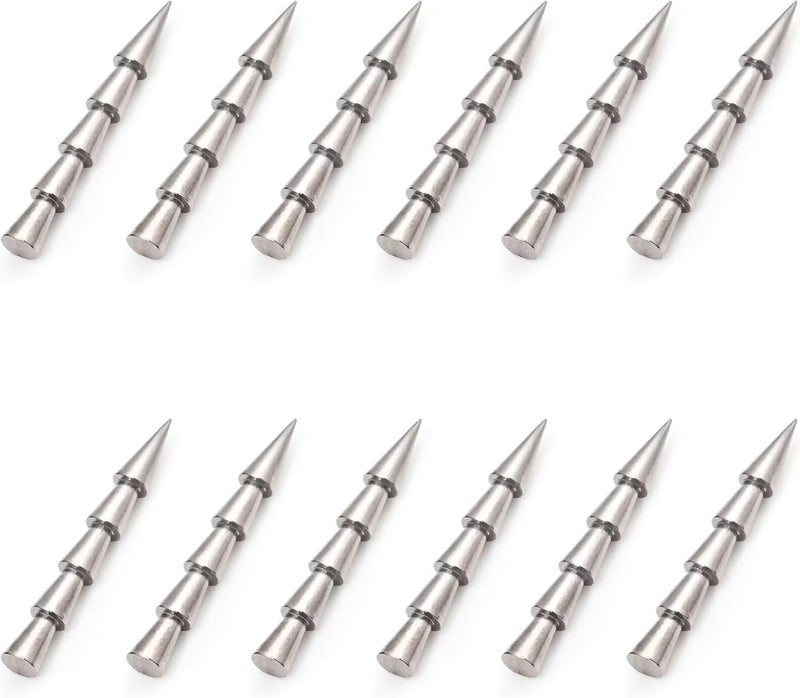 Fishfun 12/20pcs Tungsten Nail Weights for Neko Wacky Rig Fishing, Insert Pencil Worm Sinkers for Bass Fishing - Image 1
